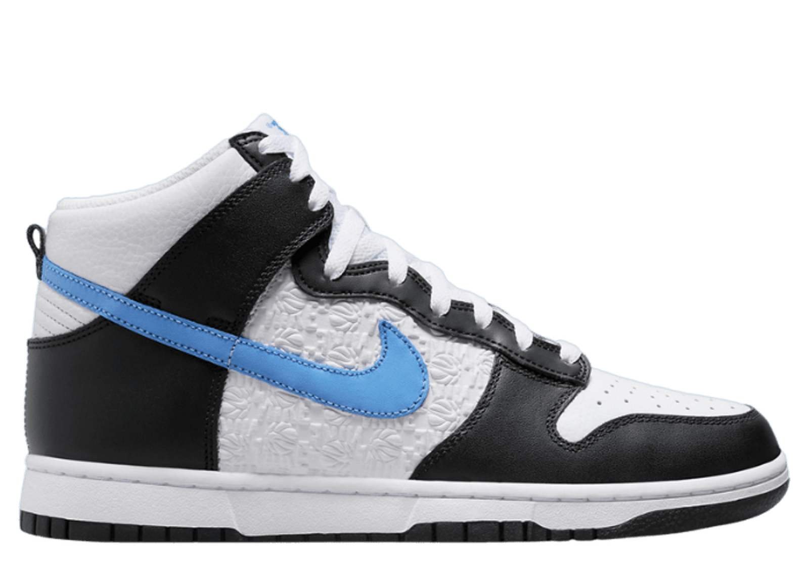 Nike Dunk High EMB Black University Blue White