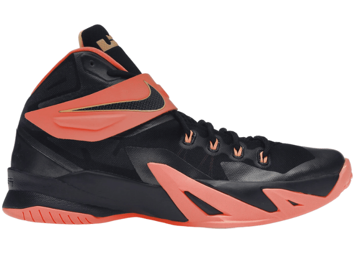 Nike Zoom Soldier 8 Black Mango Peach - 653641-088