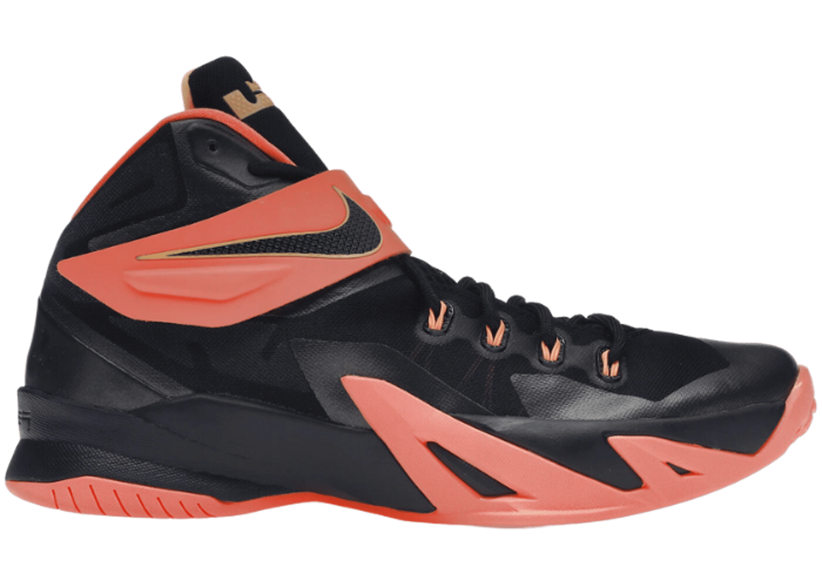 Nike Zoom Soldier 8 Black Mango Peach 653641 088