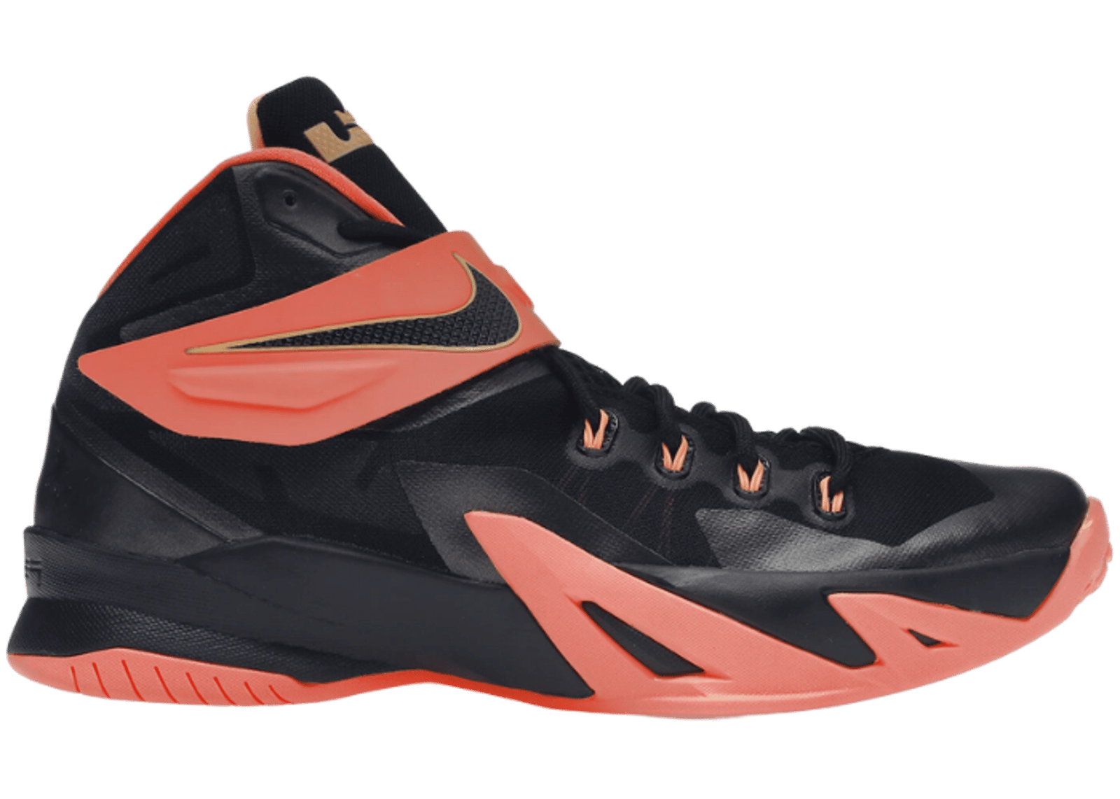 Nike Zoom Soldier Black Mango Peach 653641-088 - Main Image