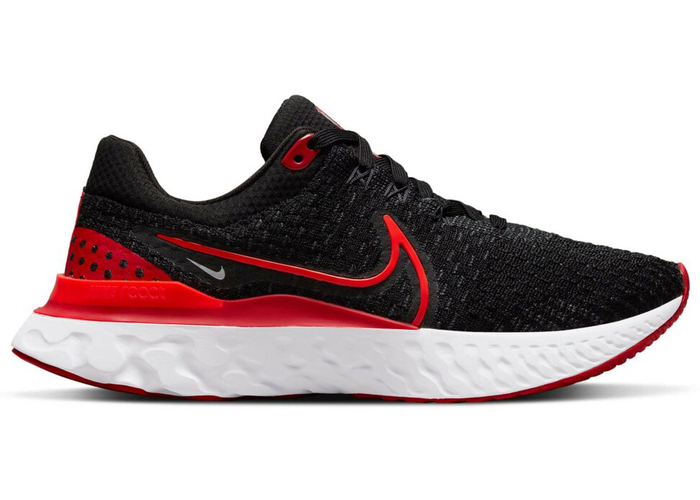Nike React Infinity Run Flyknit 3 Blasck University Red (W)