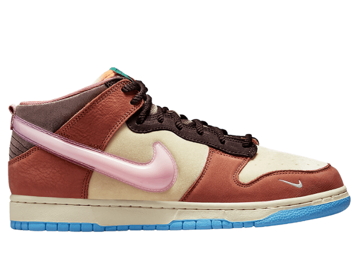 Nike Dunk Mid Social Status Milk Carton Burnt Brown