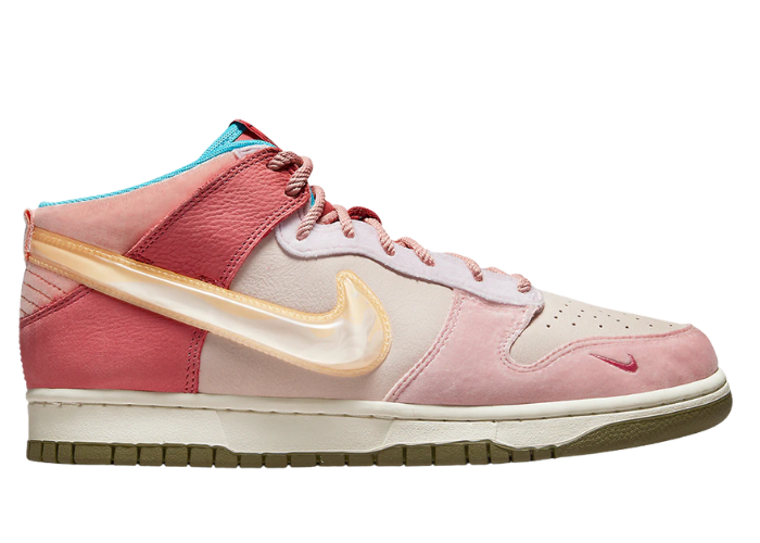 Nike Dunk Mid Social Status Free Lunch Strawberry Milk