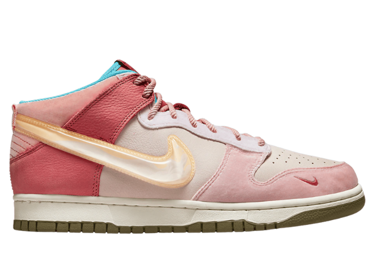 Nike Dunk Mid Social Status Free Lunch Strawberry Milk