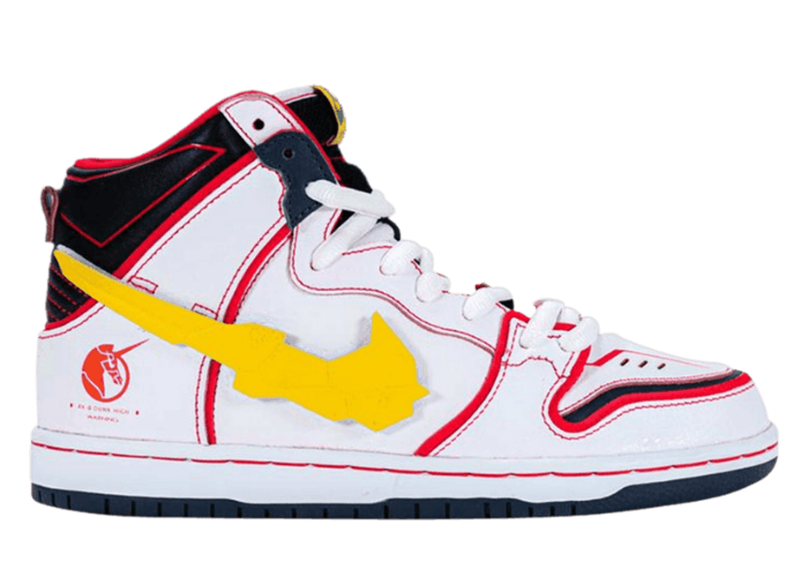 Nike Dunk SB High Gundam White