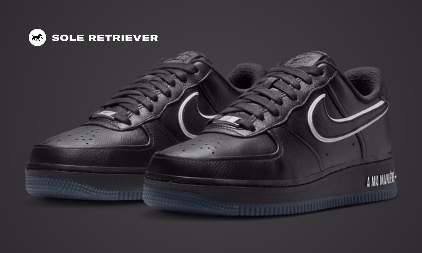 The A Ma Maniere x Nike Air Force 1 Low Black Releases March