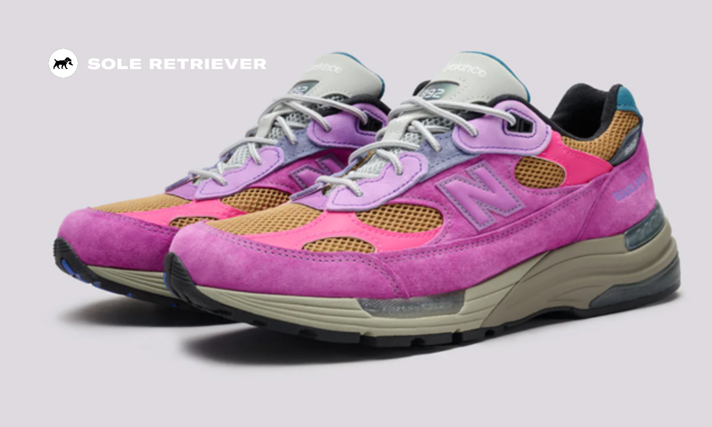 New Balance 992 アクションブロンソン　２７cm ニューバランス × アクション・ブロンソン新作 ブラウンスエードに