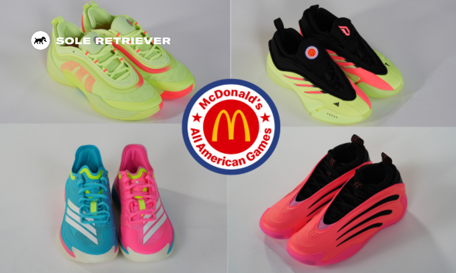 adidas Basketball Crafts Four Sneakers for the McDonald's All