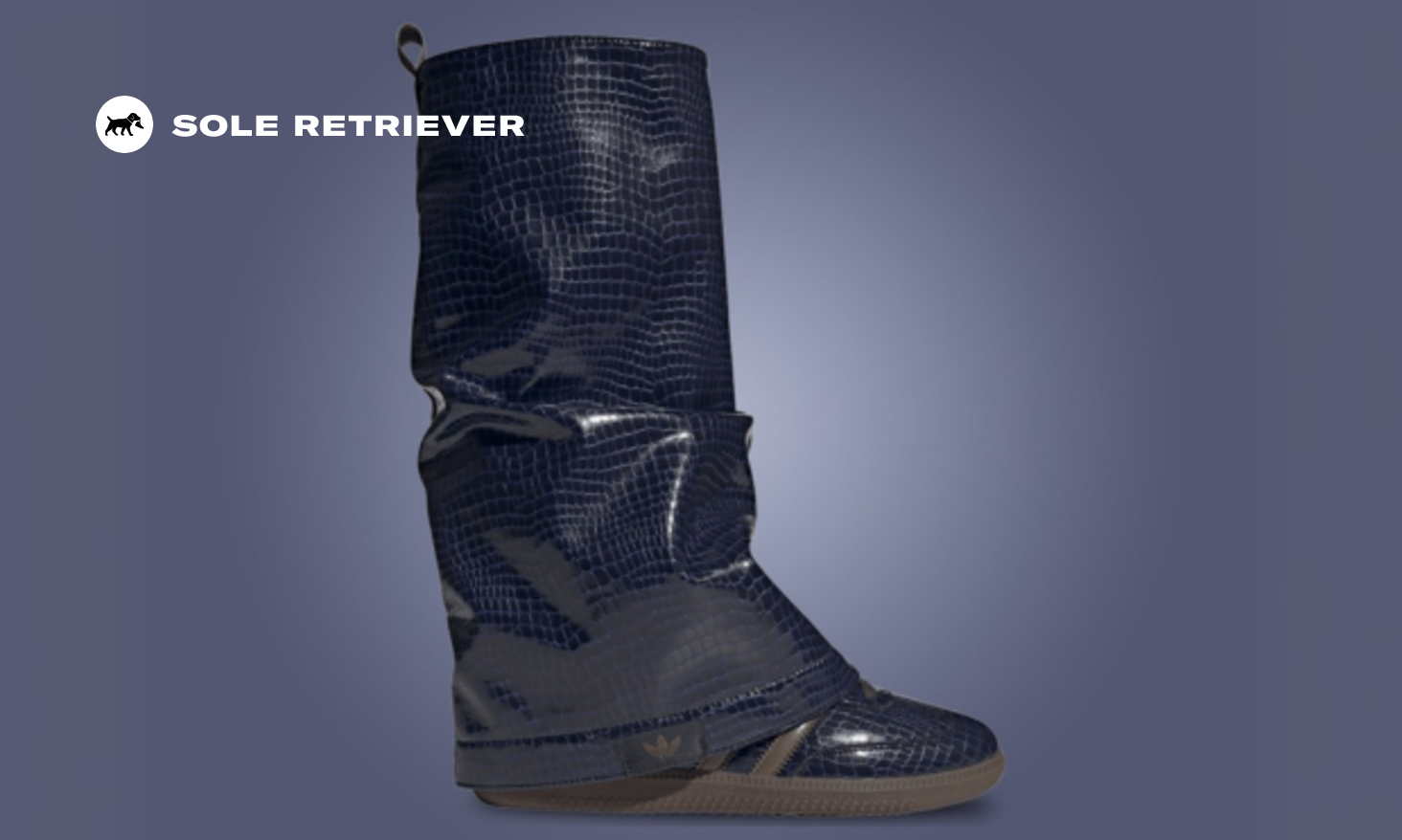 The adidas Samba Snakeskin Boot Releases September 2025