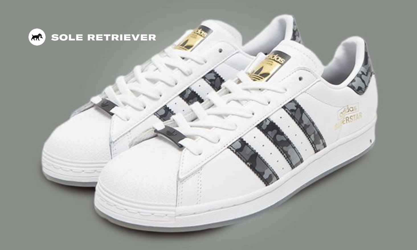 Military-Inspired Motifs Get Deployed On The adidas Superstar Camo