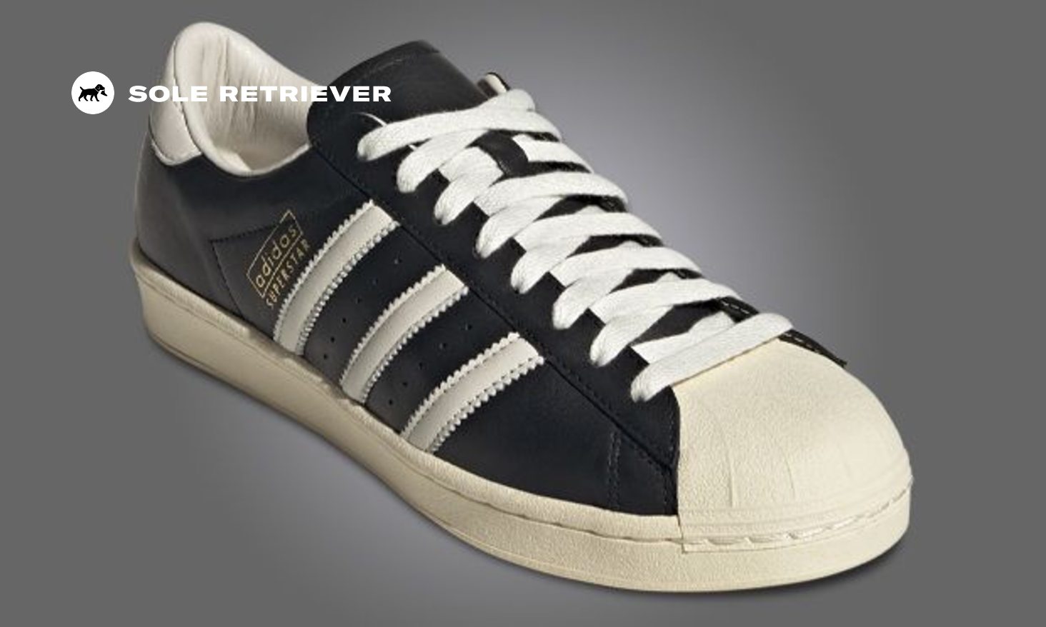 The adidas Superstar Vintage Made in Germany Core Black Core