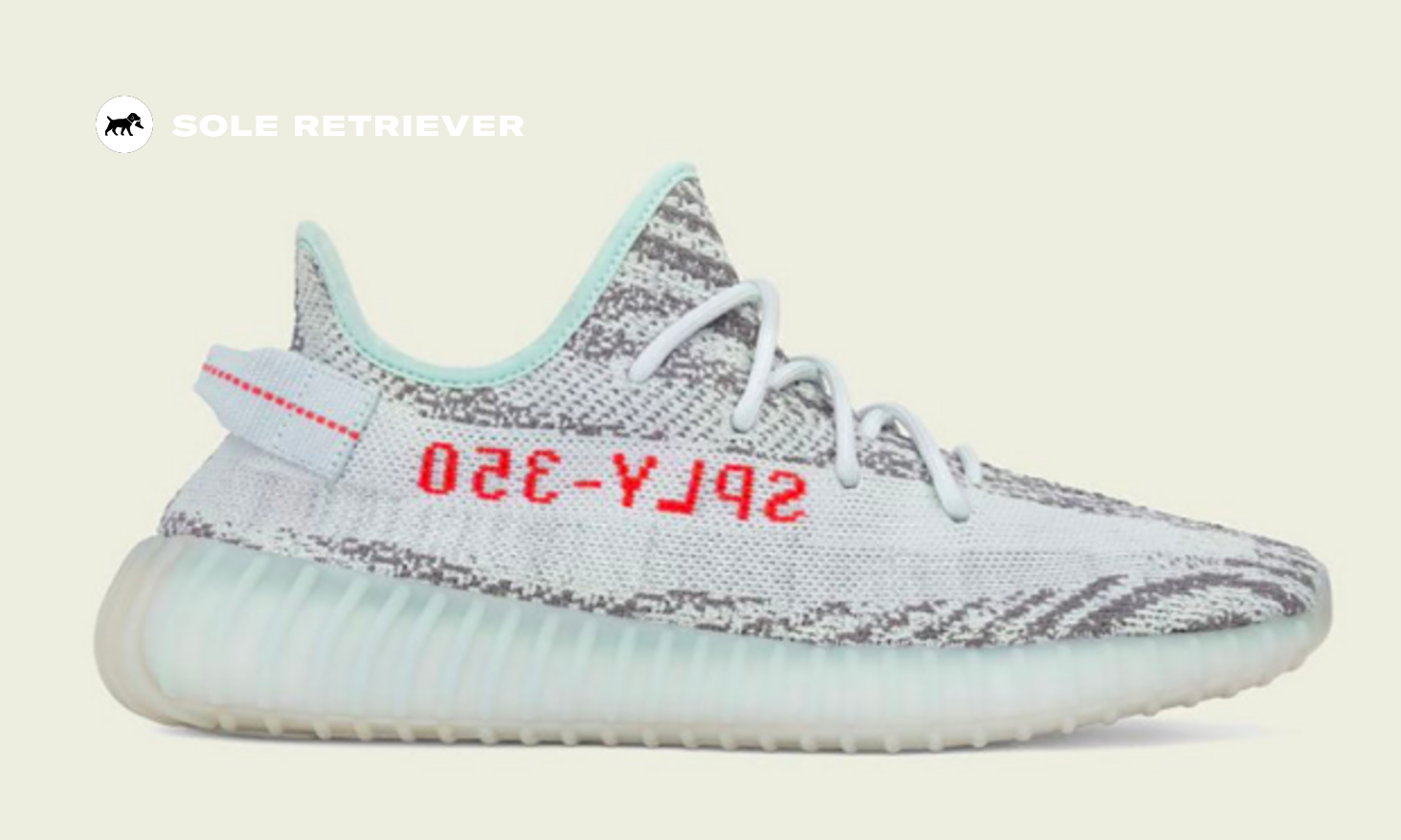 Adidas Yeezy boost 350 V2 Blue TINT B37571 SZ us.8.5 by