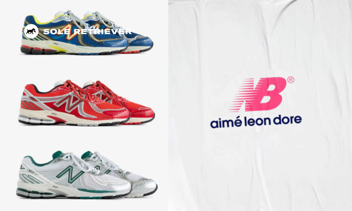 Aime Leon Dore's New Balance 860v2 Spring 2025 Collection is