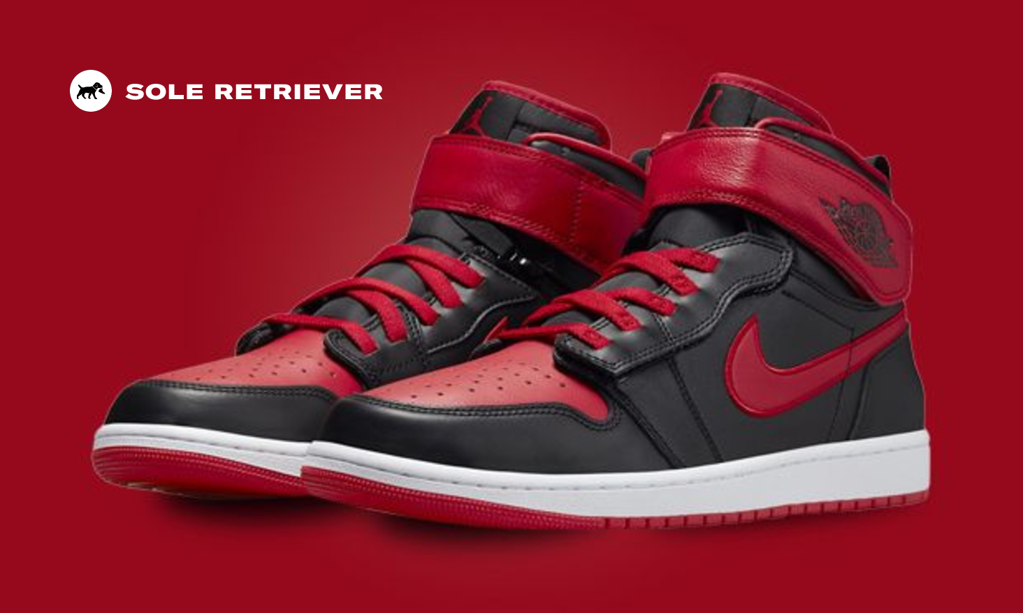 シューズ(男性用) Nike Air Jordan1 High Flyease Black/Red Jordan Air Jordan 1 Hi Flyease Sneakers | Black | FARFETCH