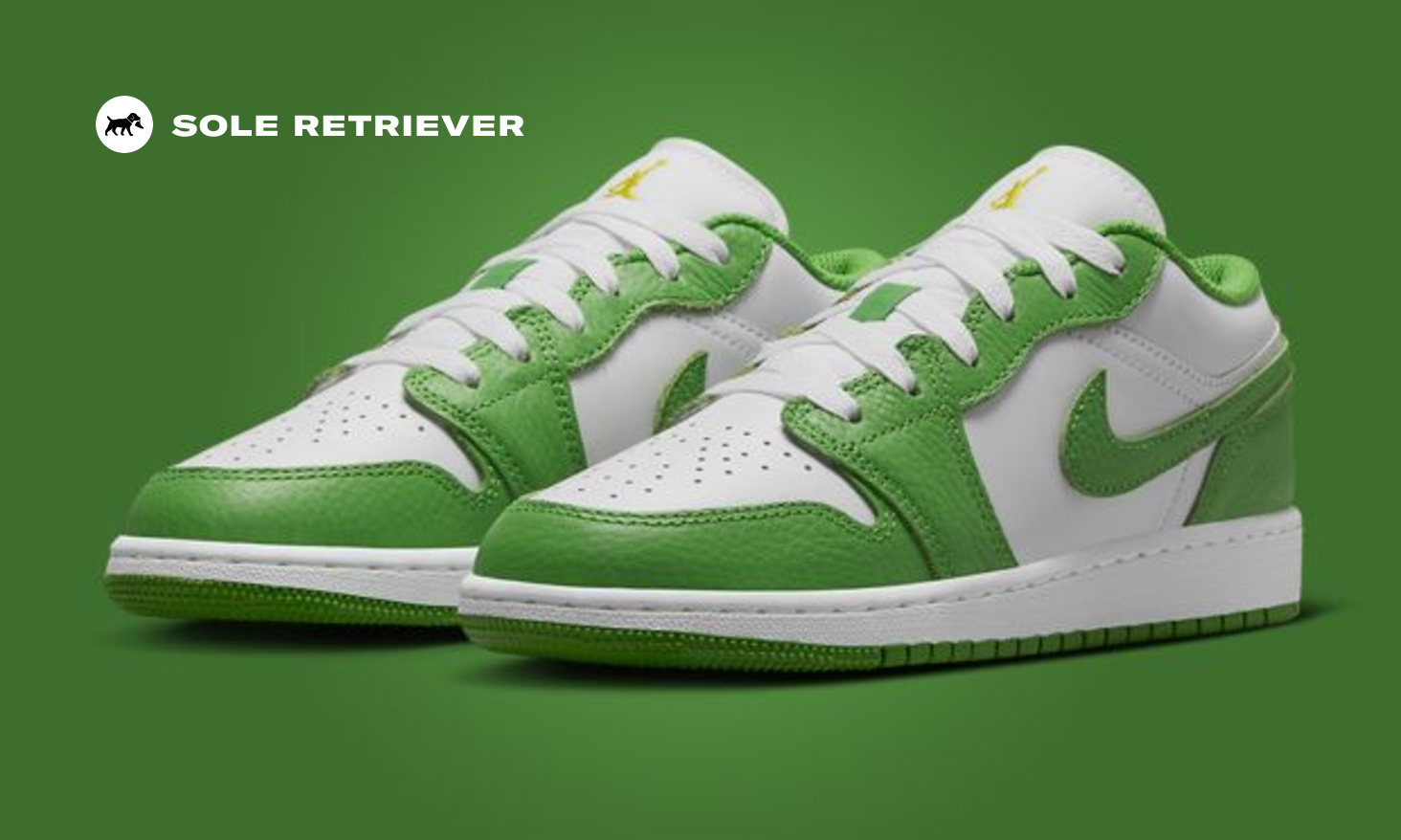 AIR JORDAN 1 LOW G（WHITE/GREEN） Nike Air Jordan 1 Low G Golf Shoes – BigShoes