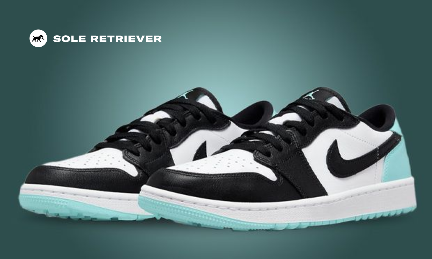 NIKE - nike air jordan 1 golf copa ティファニー　ナイキ Jordan Brand Adds Copa Shades To Their Air Jordan 1 Low Golf