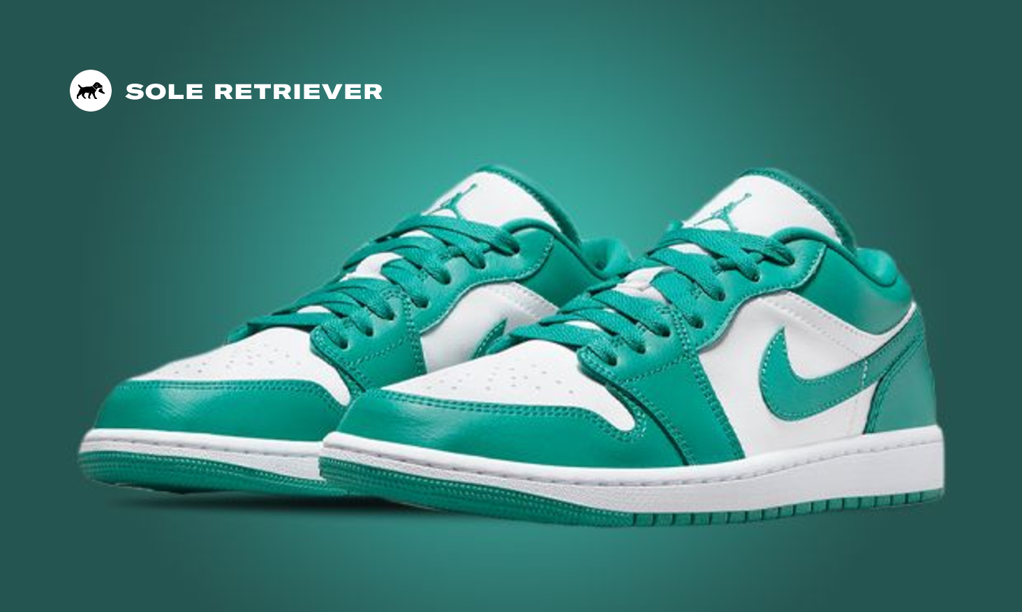 【希少/送料・関税無料/コラボ】Air Jordan 1 Low 'New Emerald' Air Jordan 1 Low 'New Emerald' — Kick Game