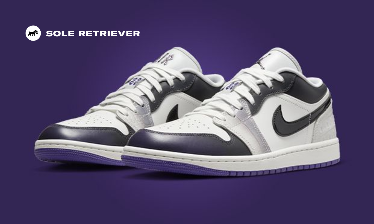 Sneak Peek: Air Jordan 1 Low PRM â€œElephant Printâ