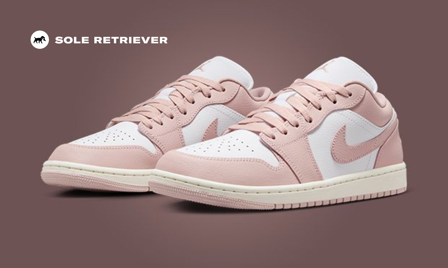 The Air Jordan 1 Low White Pink Oxford Releases October 2024