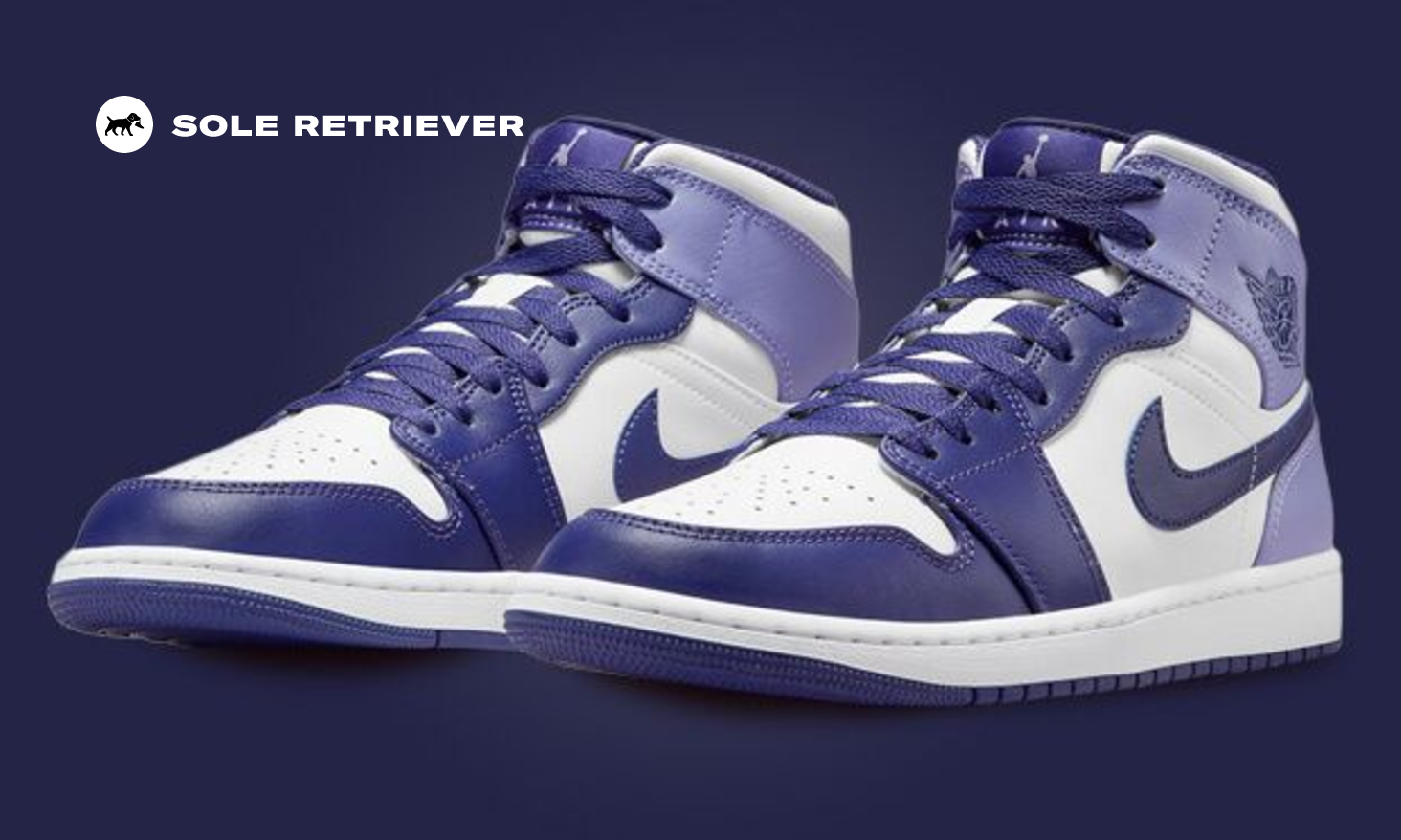 スニーカー LIMITED EDITION BRODERIE ANGLAISE - BLUEBERRY Jordan Brand - Air Jordan 1 Low Blueberry | HBX - Globally