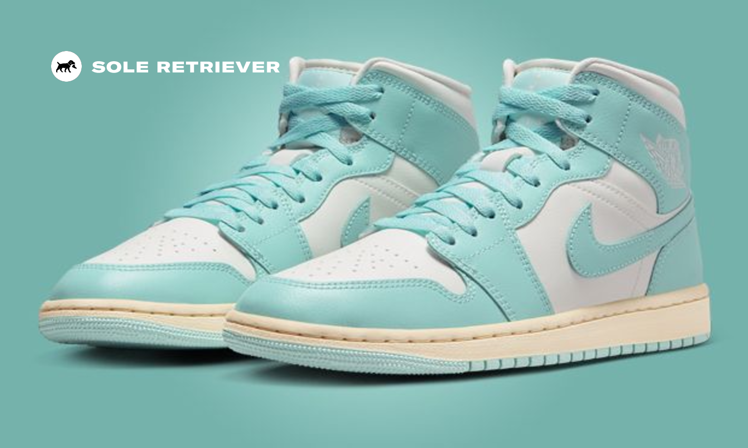 【NIKE】◆大人気◆Air Jordan 1 Mid Light Dew◆WMNS◆ Jordan 1 Mid Light Dew (Women's) - BQ6472-132 - US