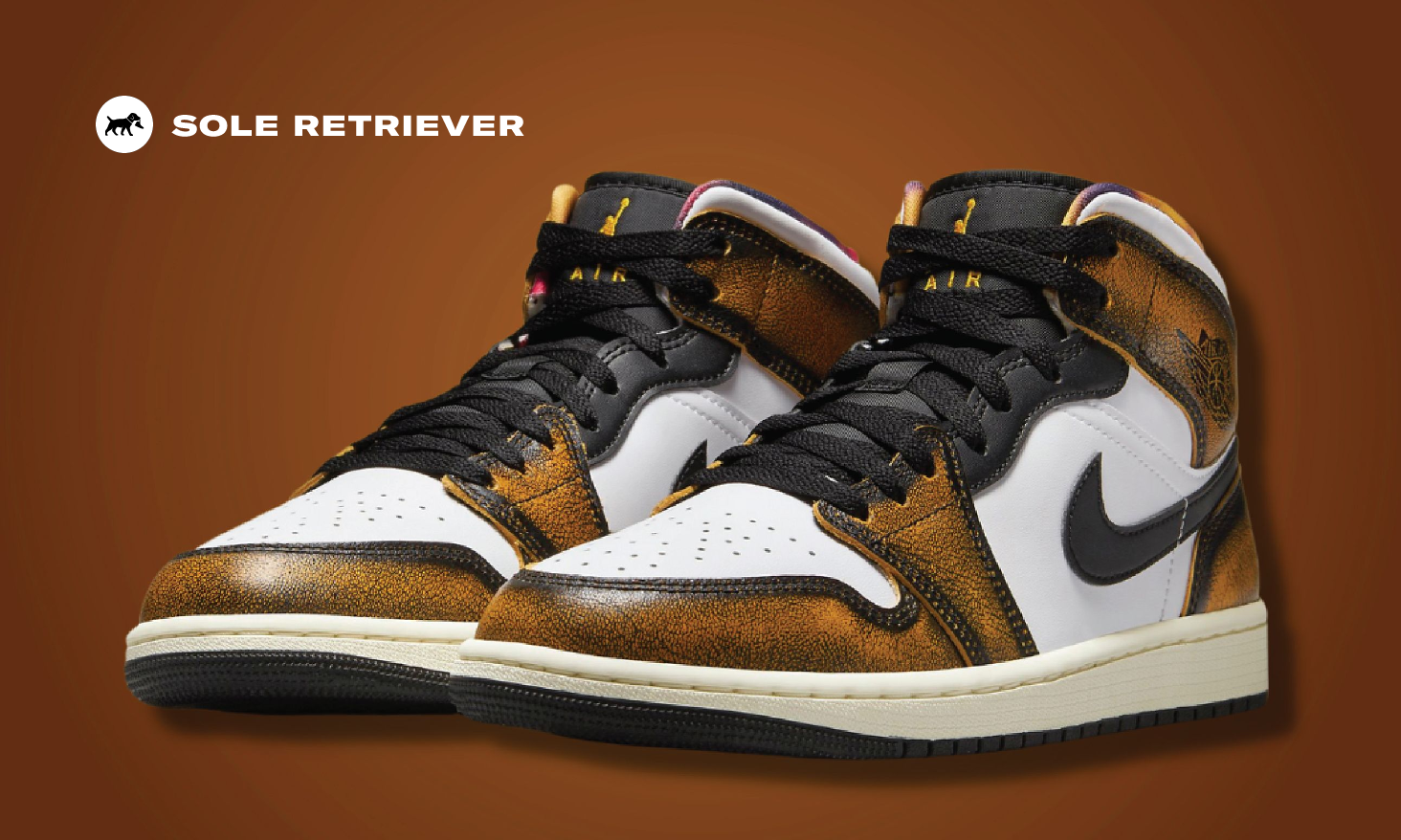 【JORDAN】AIR JORDAN 1 MID SE \"Wear-Away\" Amazon.com | Nike Jordan Big Kid's 1 Mid SE Wear Away Black