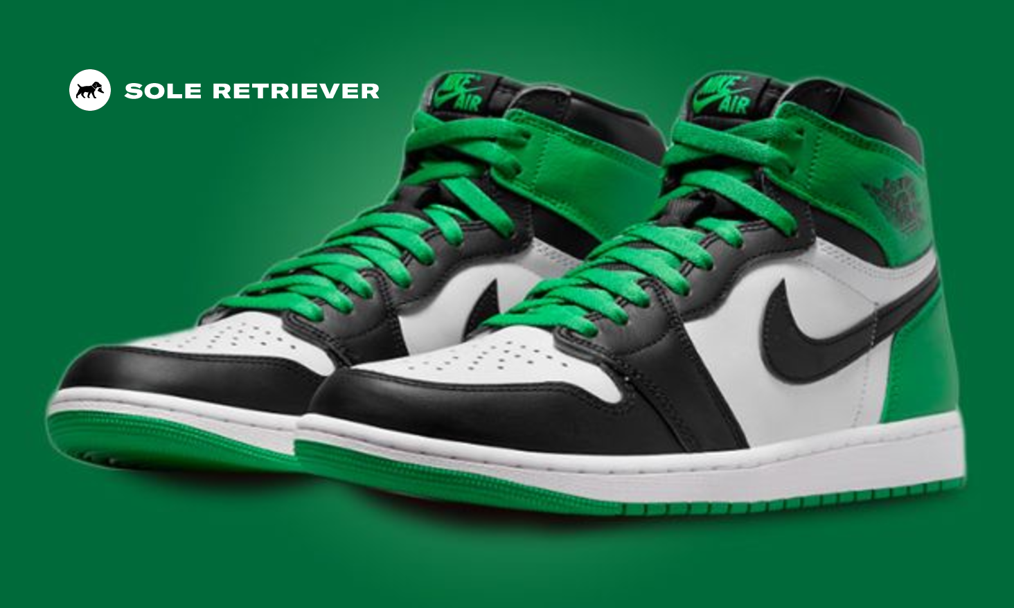 【新品未使用】AJ1 Retro High OG Celtics(2023) CelticsカラーのNike Air Jordan 1 Retro High OG “Lucky Green