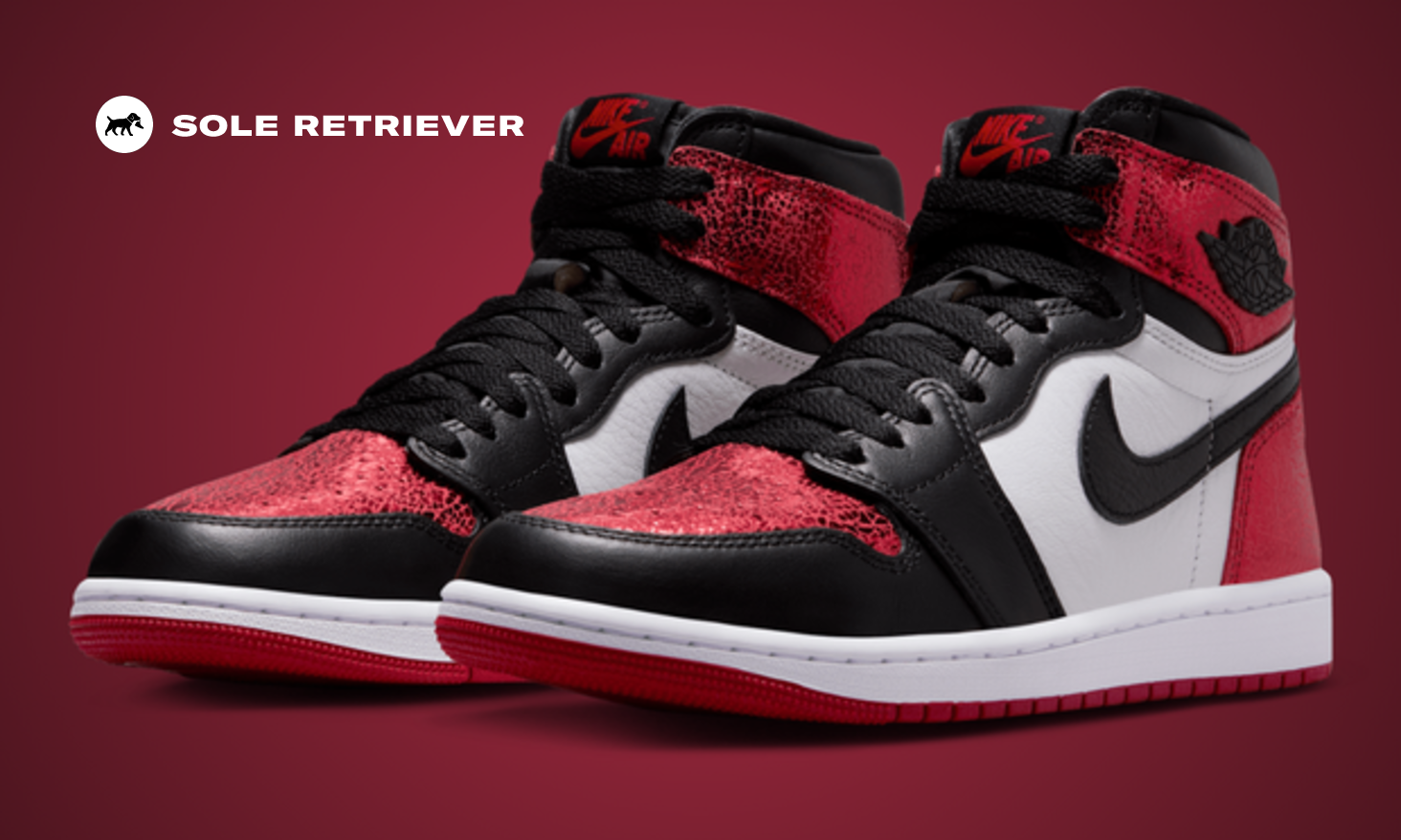 ★【NIKE】★W AIR JORDAN 1 RETRO HIGH OG VARSITY RED 22-29★ Nike Air Jordan 1 Retro High OG Varsity Red Chicago BRED