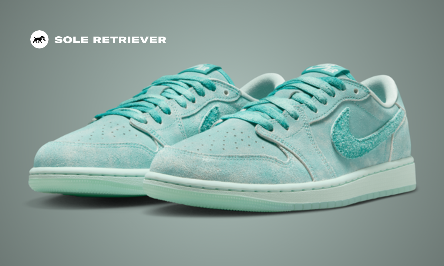 靴 Air Jordan 1 Low \"Teal Green\" Nike Air Jordan 1 Low SE GS New Emerald Size 6Y Taxi Green