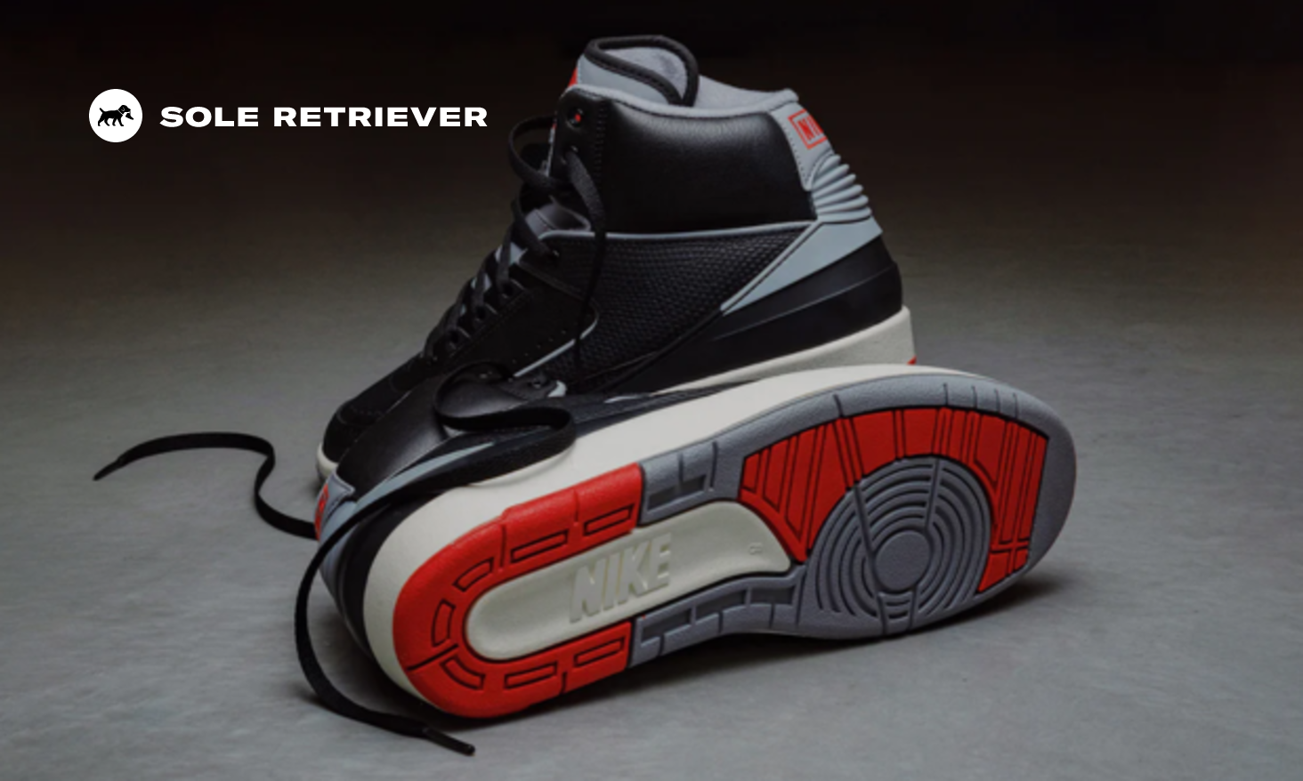 The Air Jordan 2 Gets A Black Cement Makeover