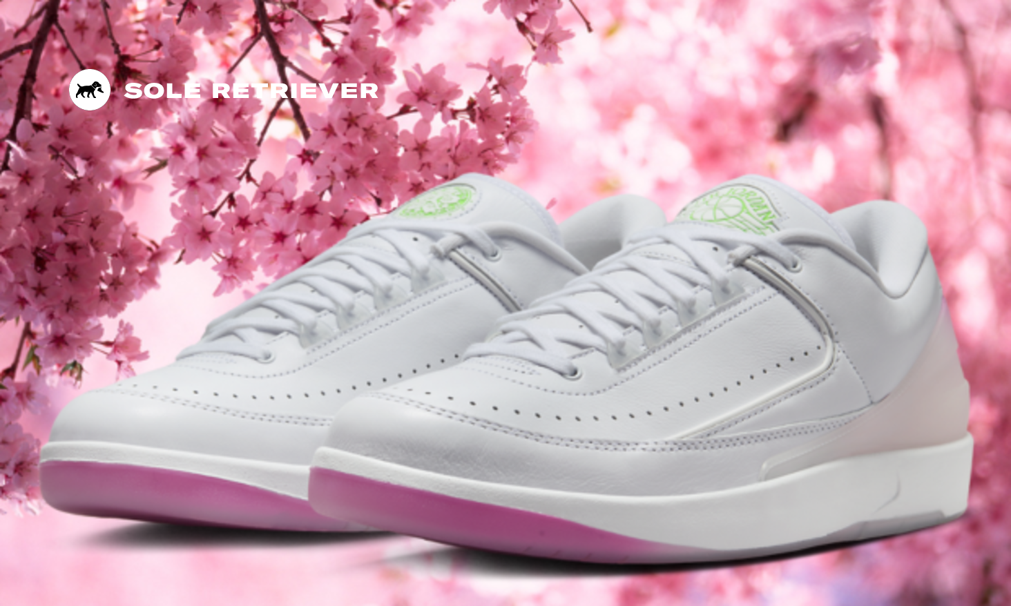 The Air Jordan 2 Retro Low Cherry Blossom Releases March 2024