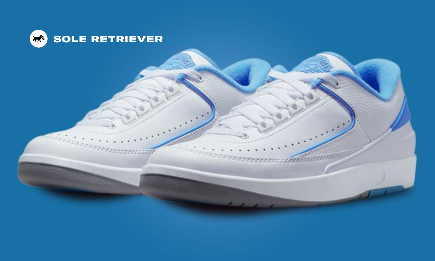 Nike Air Jordan 2 ホワイト/ブルー Official Look at the Air Jordan 2 Low University Blue