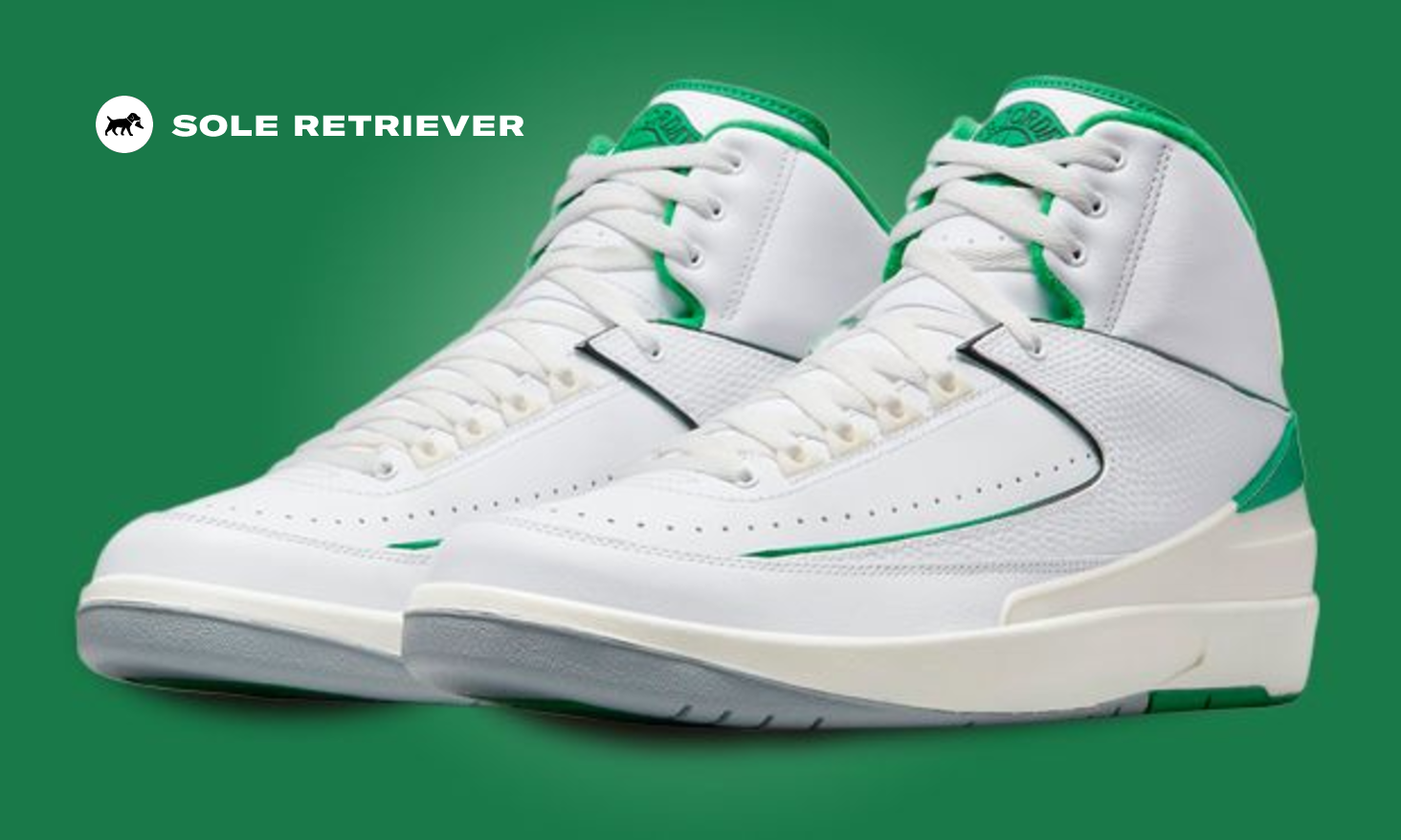 Lucky Green Accents This Air Jordan 2