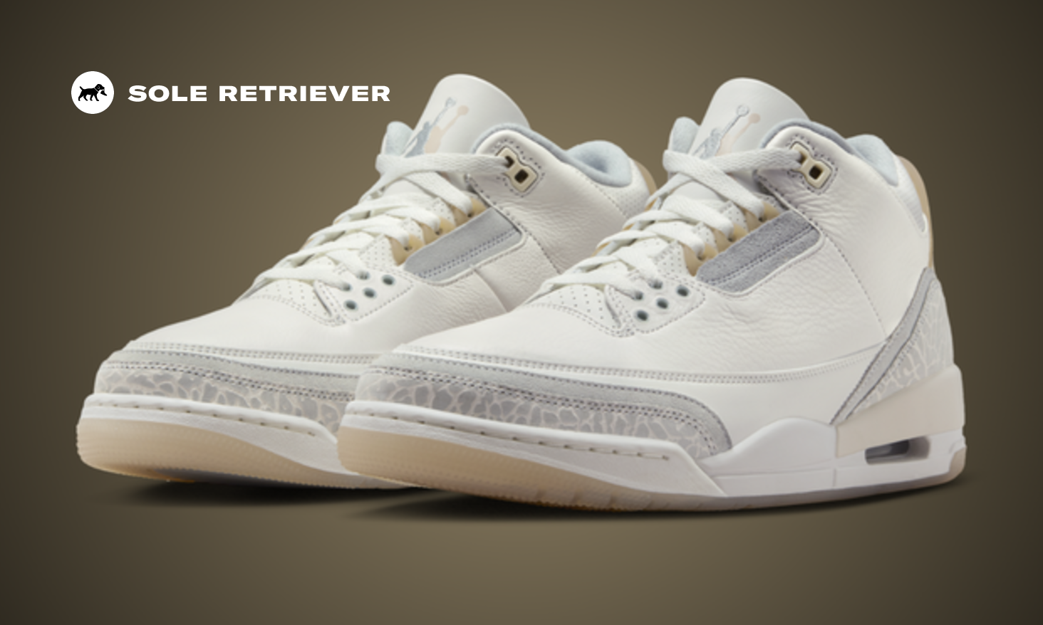 靴 Nike Air Jordan 3 Craft Ivory Air Jordan 3 Craft 'Ivory' is Set for a 2024 Release