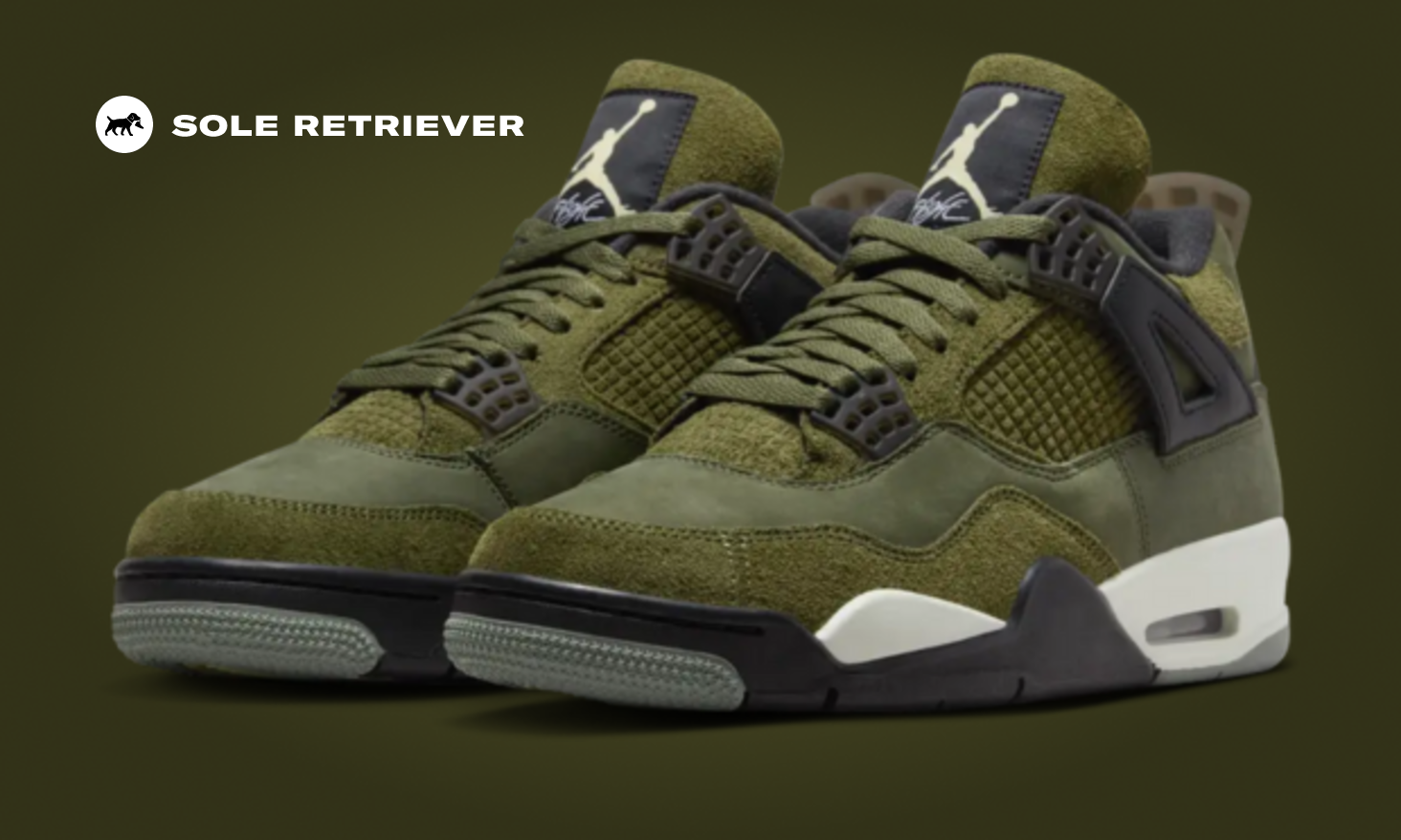 The Air Jordan 4 Craft Olive Releases Sooner Than Expected!