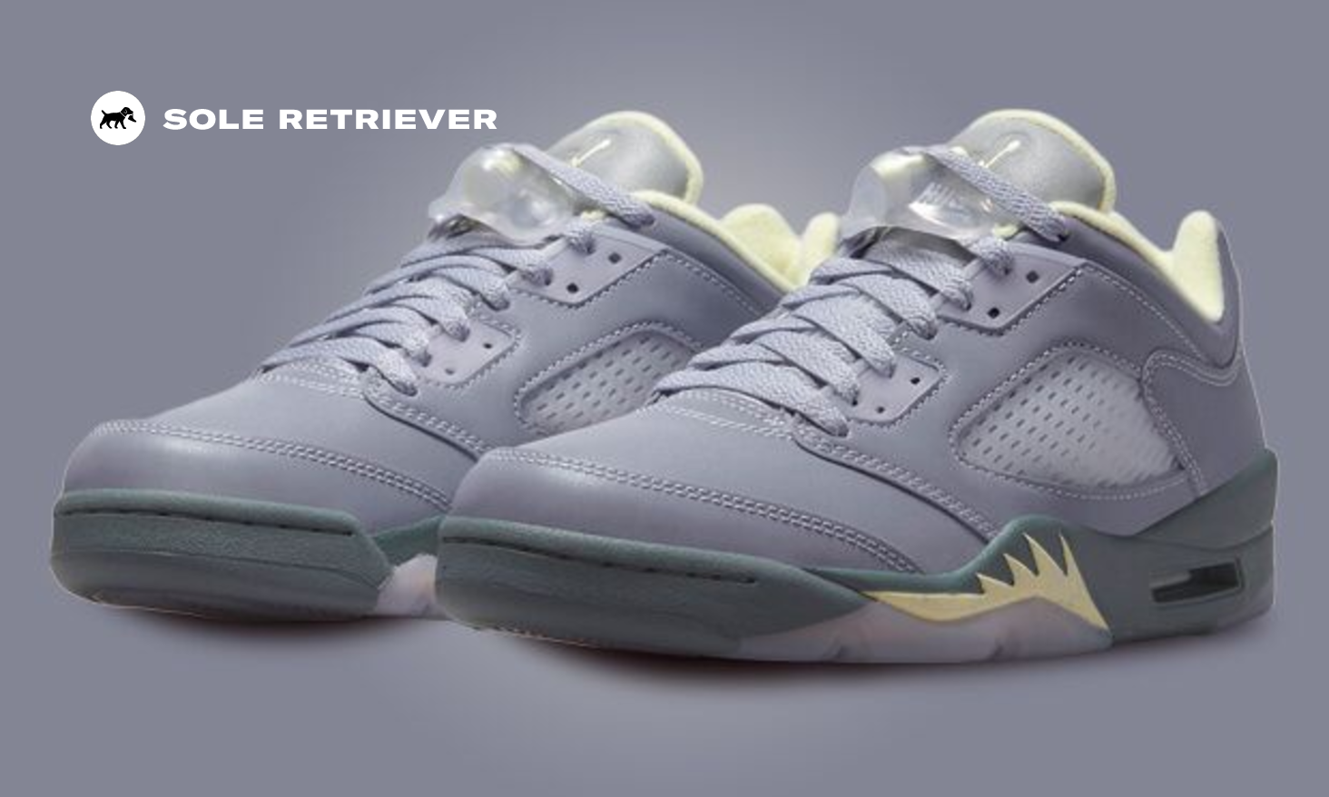 This Air Jordan 5 Low Has An Iridescent Upper