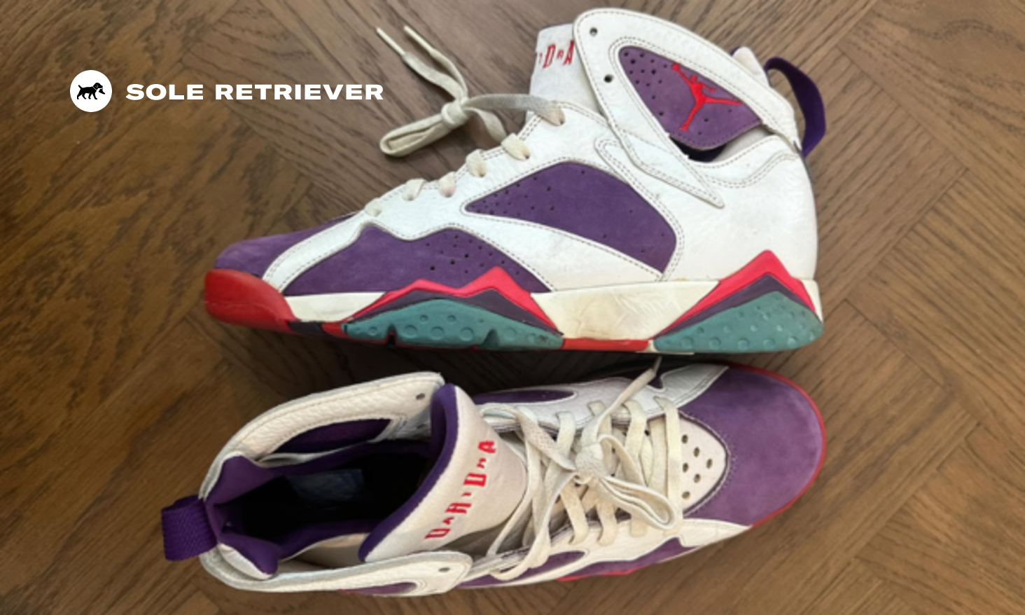 A Rare Air Jordan 7 Joker Sample From 1992 Emerges Online