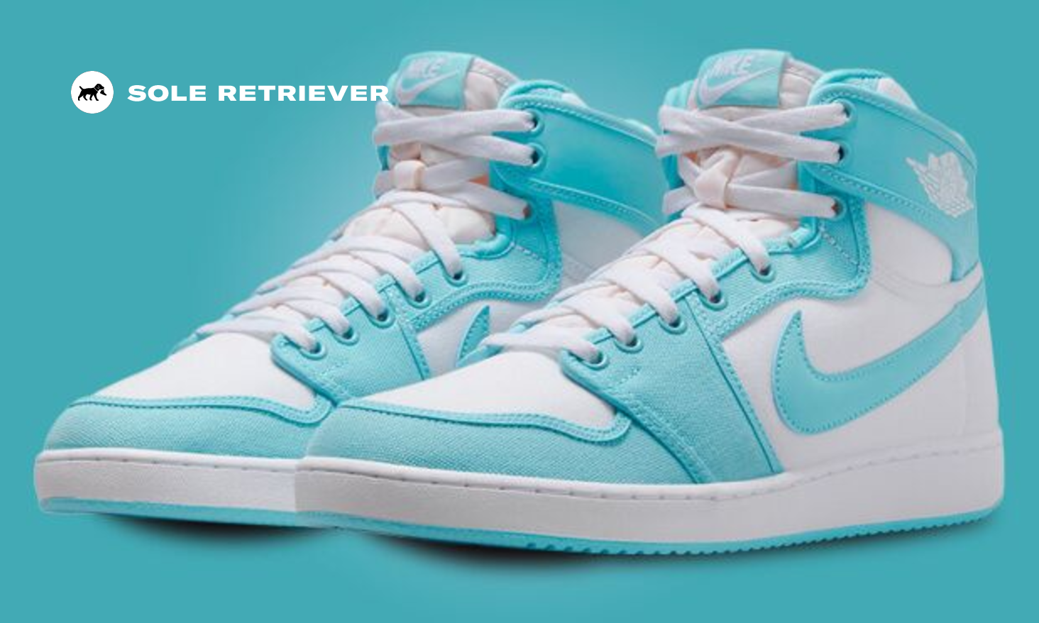 スニーカー Nike Air Jordan 1 Retro High cut AJKO Bleached Aqua WHITE Men's Jordan AJKO 1 Bleached Aqua/White (DO5047 411) - 11