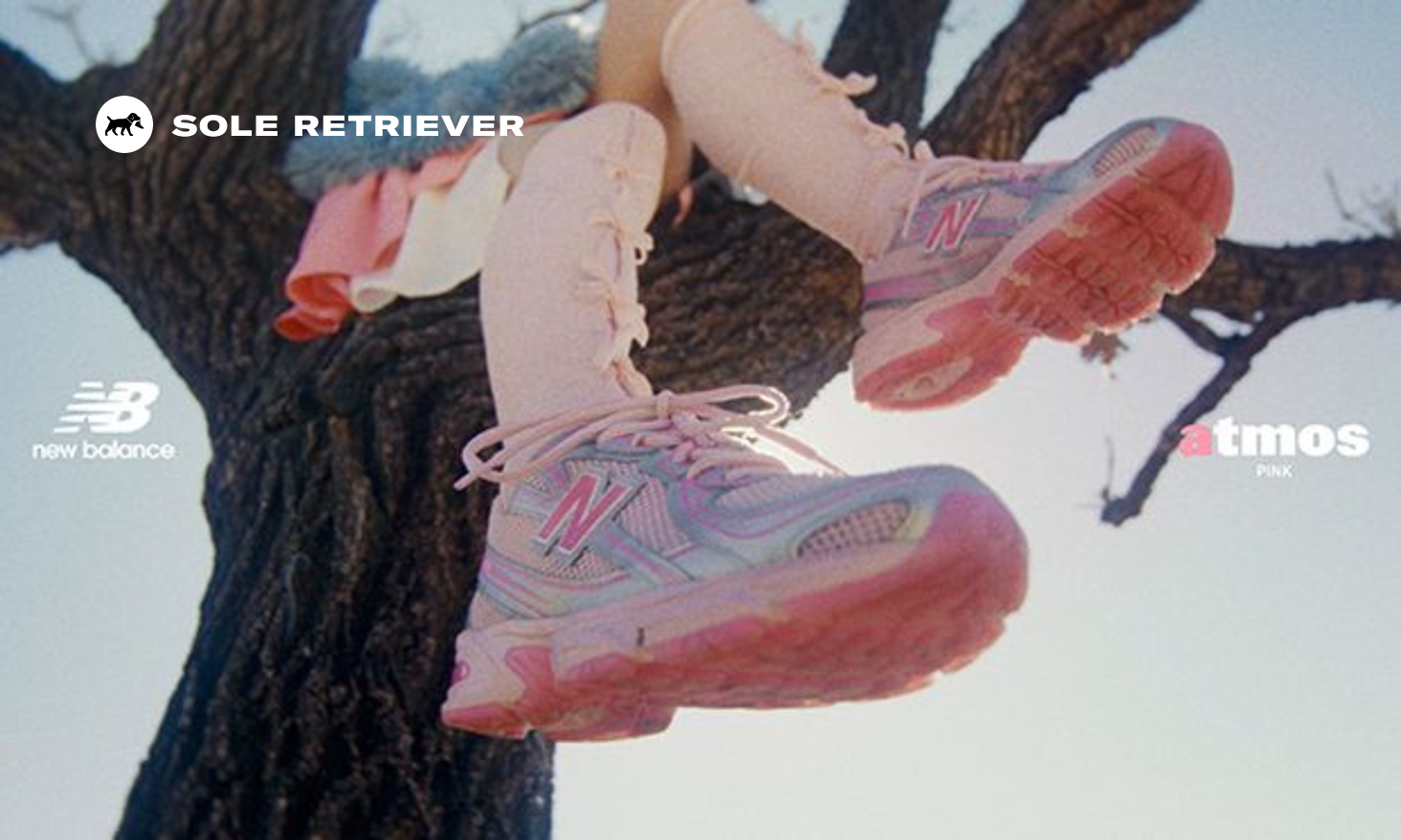 The atmos Pink x New Balance 740 Releases March 2025