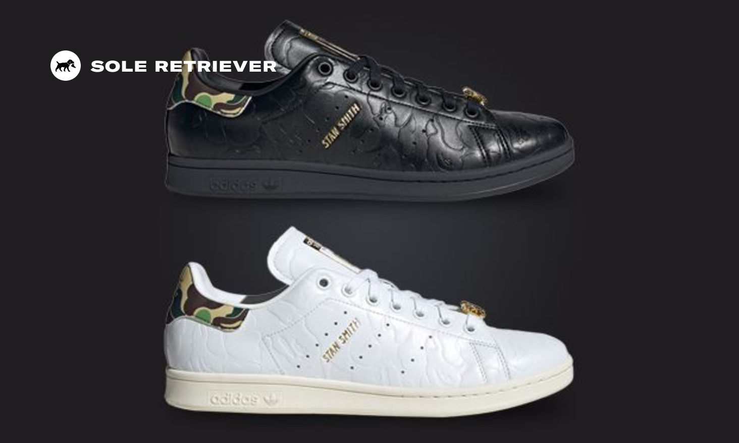 ★送料・関税込★Adidas x BAPE★Stan Smith★Cloud White★ Adidas Men Stan Smith Bape white footwear white off white