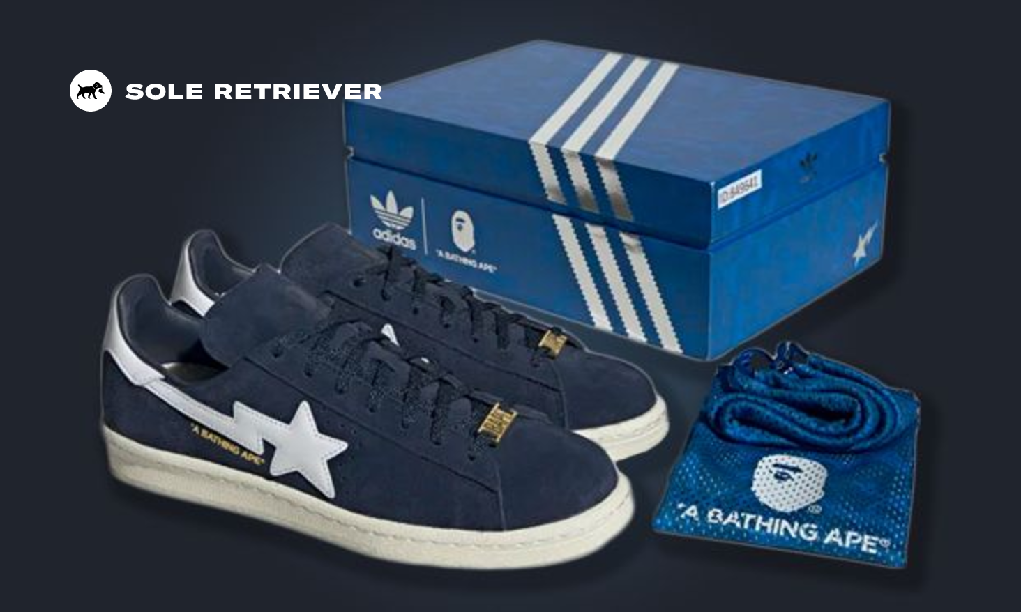 Und × A Bathing Ape × adidas Campus 80s BAPE X Campus 80s '30th Anniversary Brown' - Adidas - IF3379