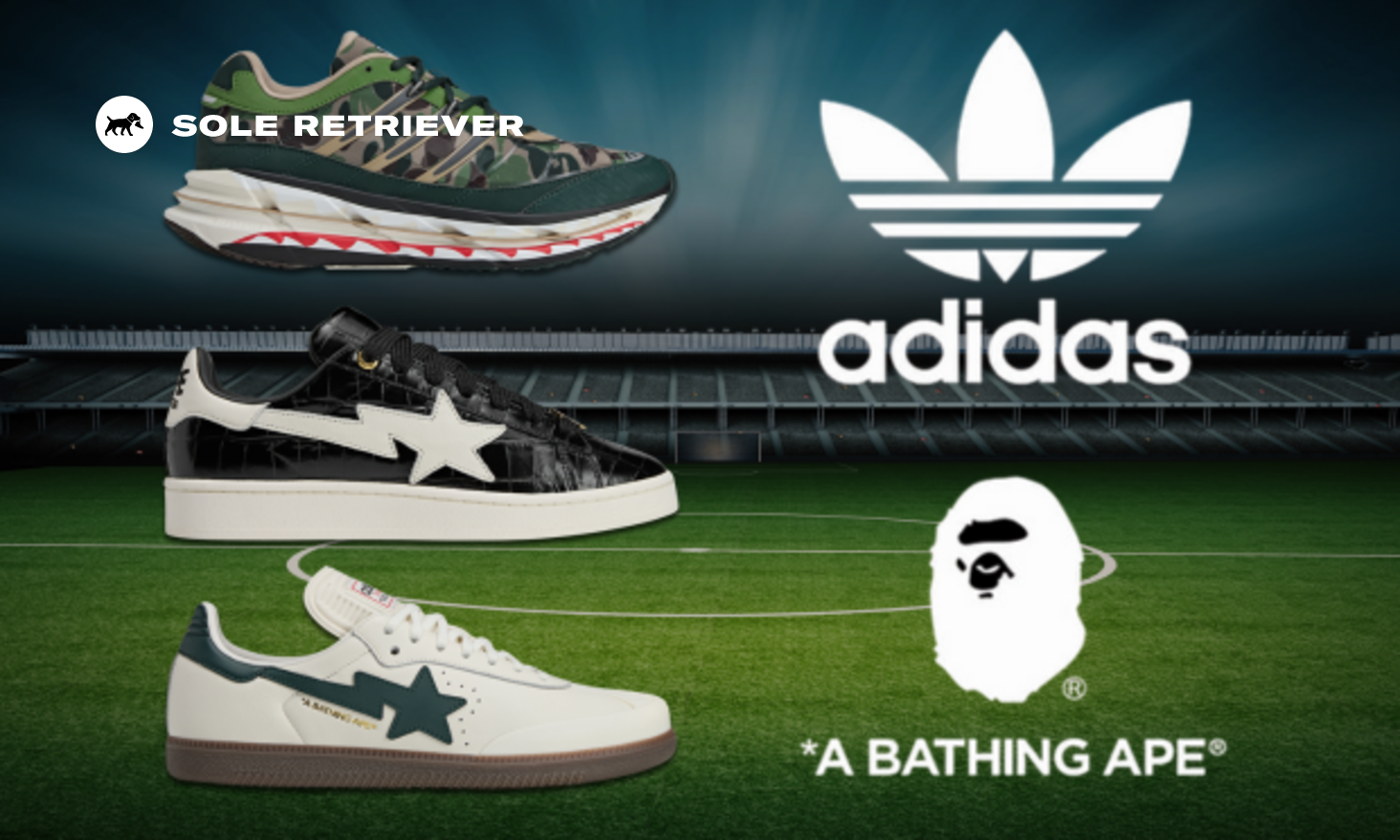 adidas gazelle silver green womens Adidas x Bape Mens Samba Shoes  Extra Butter