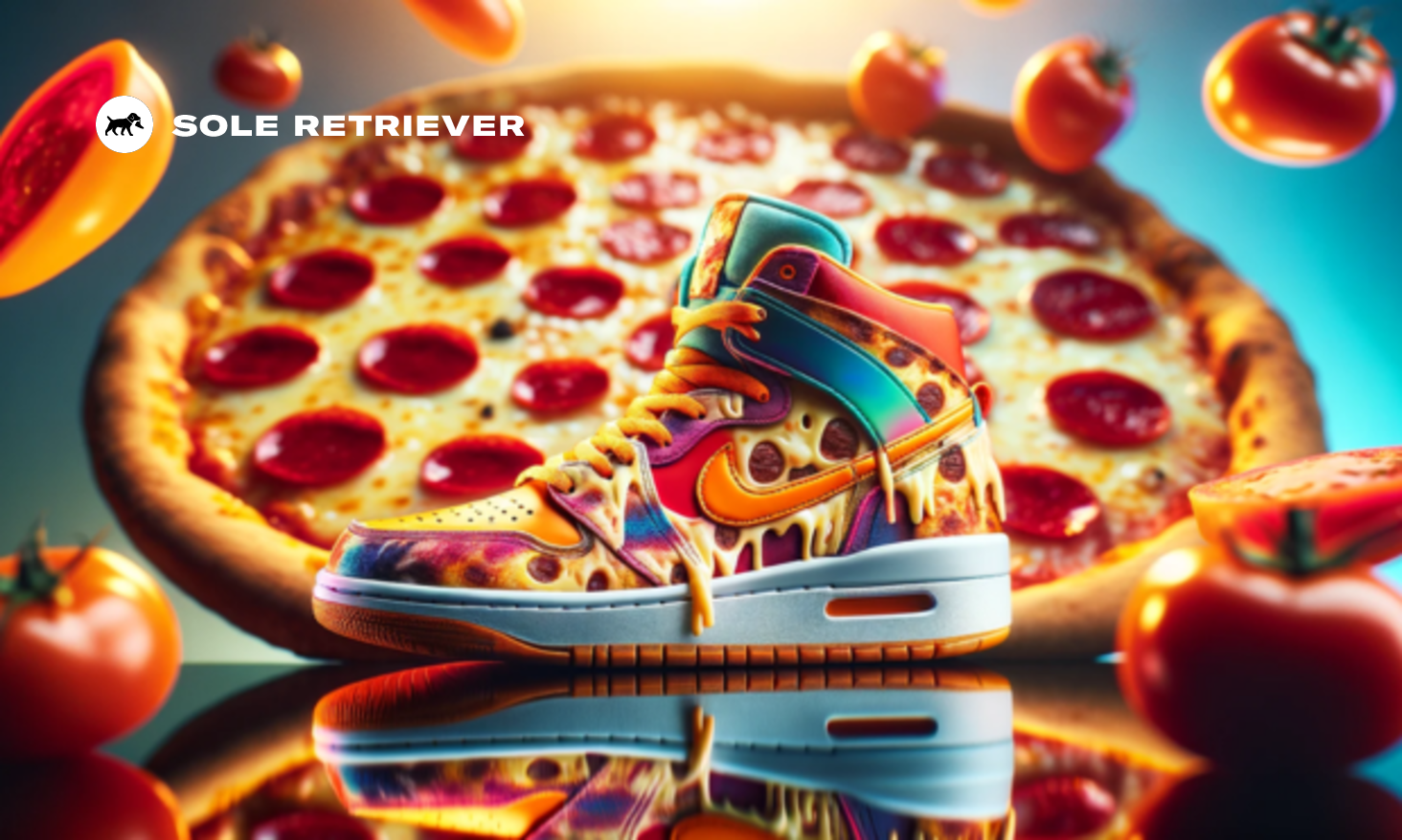 靴 pizza Air Jordan 1 Low 