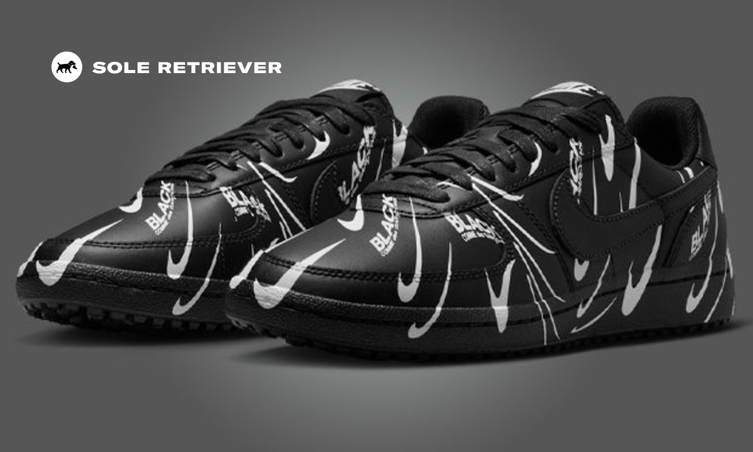 BLACK COMME des GARCONS × NIKE チャイナ The Women's Exclusive Black Comme des Garçons x Nike Field