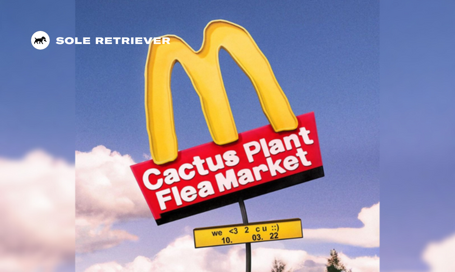 cactus plant flea marketマクドナルド フライヤー McDonald's USA x Cactus Plant Flea Market