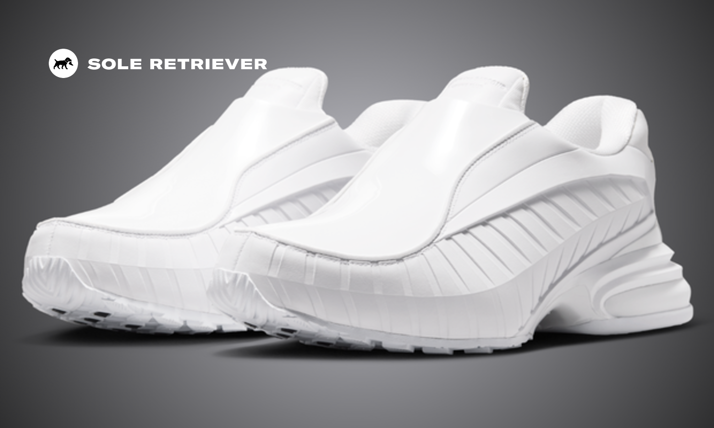 The CDG x Nike Air Max Dolce is a Luxury Masterpiece in Triple-White