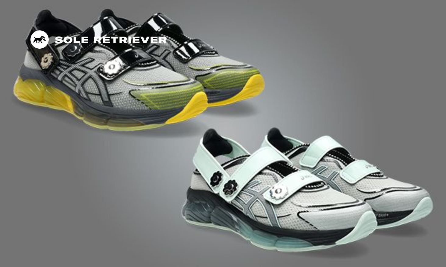 【Asics x Cecilie Bahnsen】Gel-Quantum 360 VIII★Grey Yellow CECILIE BAHNSEN x ASICS GEL QUANTUM-360 VIII YELLOW