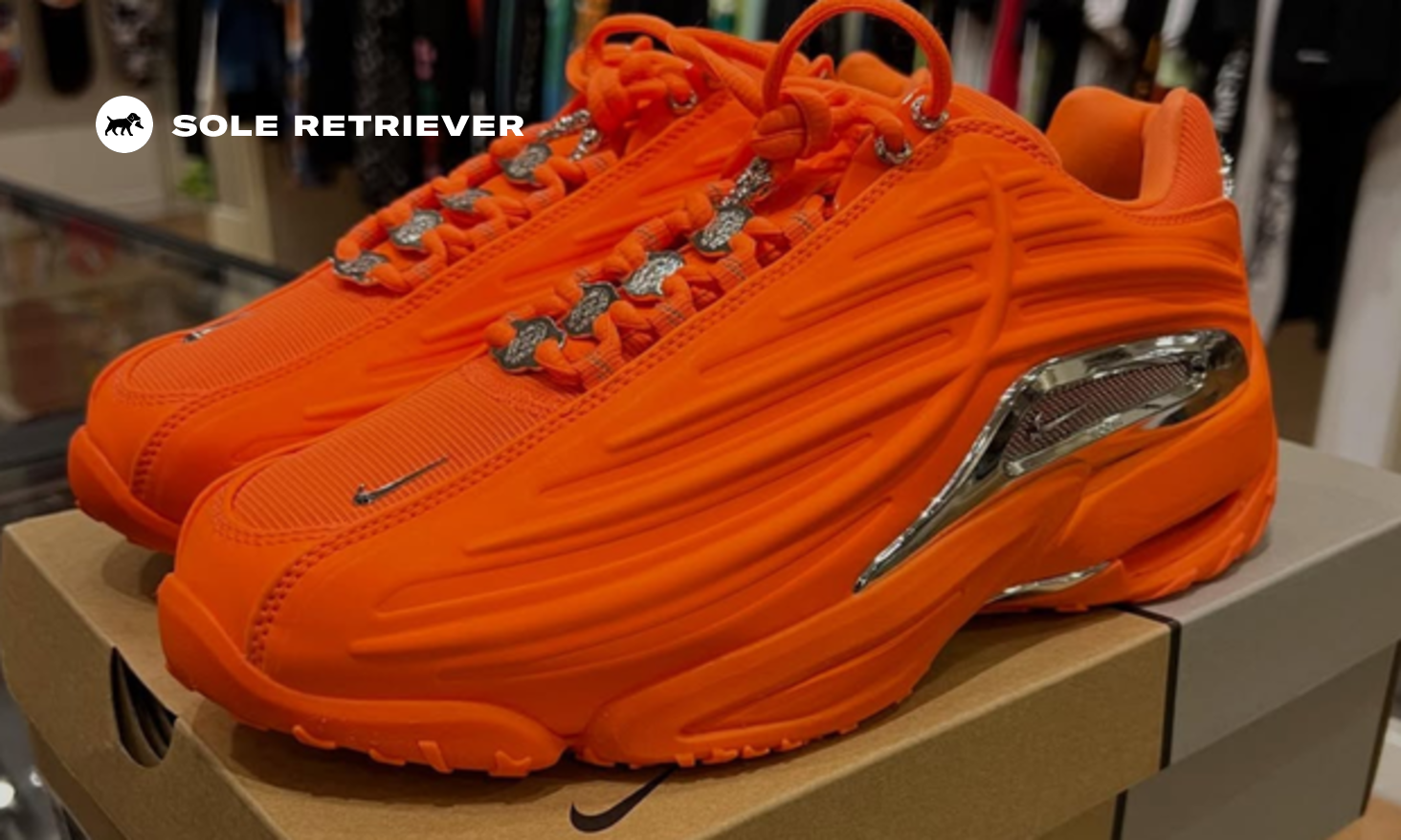 Chrome Steppa: Drake Adds a NOCTA Hot Step II to his Chrome Hearts