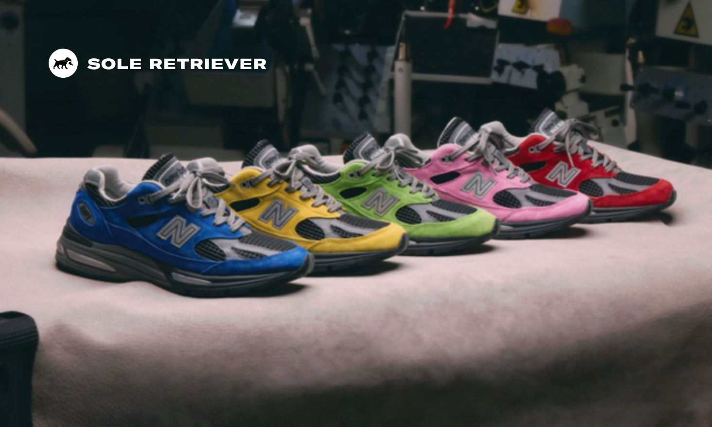 New Balance 991v2 Made In UK 'Yellow Black' U991YK2