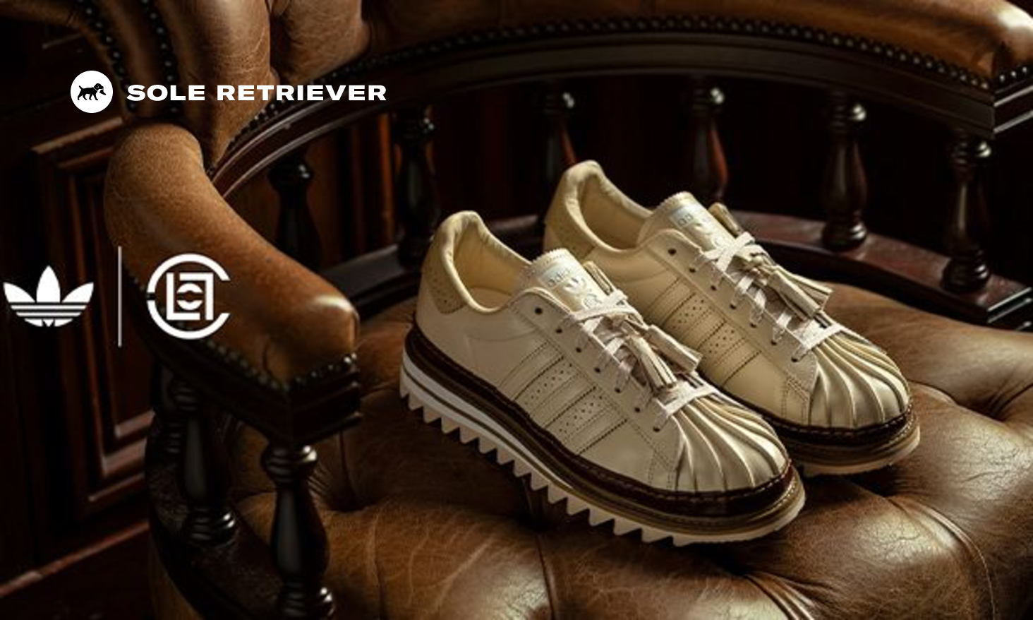 The CLOT x adidas Superstar Crystal Sand Releases October 2024